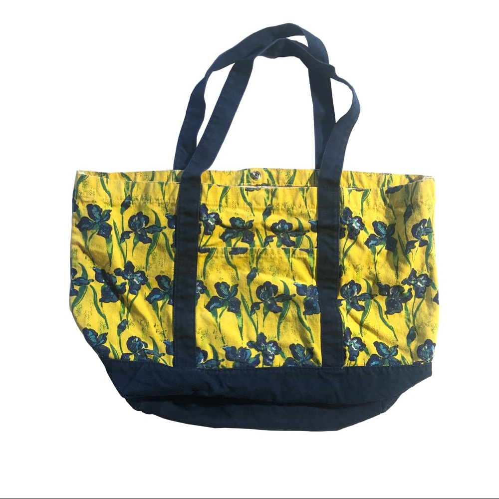 Floral tote bag